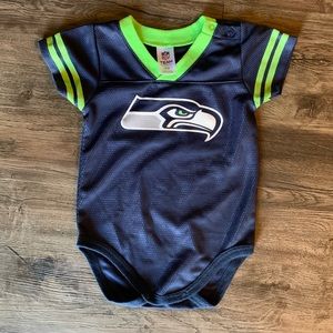 NFL Seahawks Jersey onesie
